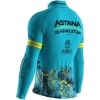 Heren Fietskleding Biemme Astana Qazaqstan 2024-shirt met lange mouwen