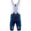 Heren Fietskleding Team DSM Firmenich Postnl 2024 trainingsbroek met bretels