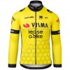 Heren Team Visma Lease a Bike 2025 shirt met lange mouwen