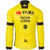 Heren Team Visma Lease a Bike 2025 shirt met lange mouwen