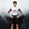 Heren UAE Team Emirates 2025 Primapelle Pissei shirt met lange mouwen