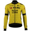 Heren Team Visma Lease a Bike 2025 Premium shirt met lange mouwen