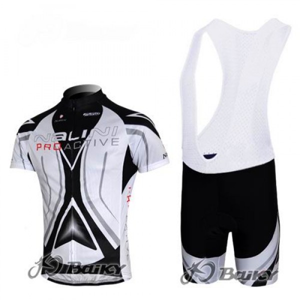 Nalini Pro Team Fietspakken Fietsshirt Korte+Korte koersbroeken Bibwit 4299