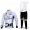Orbea Pro Team Fietspakken Fietsshirt lange+lange fietsbroeken Bib zeem wit 4435