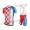 Croacia Fietskleding Set wielershirt korte mouwen+koersbroek kort Bib 33nl10191