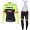 Trek Segafredo Pro 2017 geel Fietskleding Fietsshirt lange mouw+Lange fietsbroeken Bib 201717680
