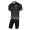 PEARL IZUMI Select Escape LTD Fietskleding Wielershirt Korte Mouw+Korte Fietsbroeken Bib Grijs zwart HZOQA